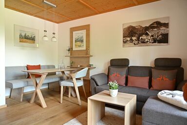 Landhaus Wankleiten - Fewo Hörnerblick 43 m², 1 Schlafz., Westbalkon