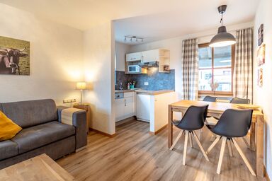 Bergfriede - Ferienwohnung mit Bergblick, Sauna und Balkon