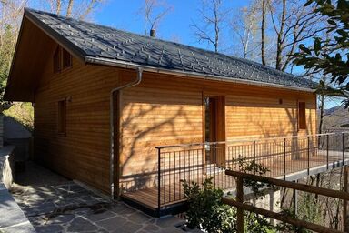 Berghütte "La Perla" mit Bergblick