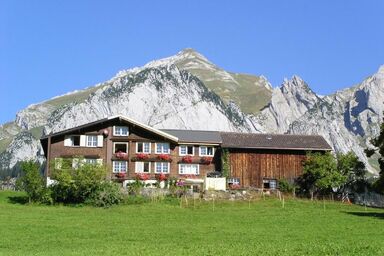 Ferienhaus mit Bergblick