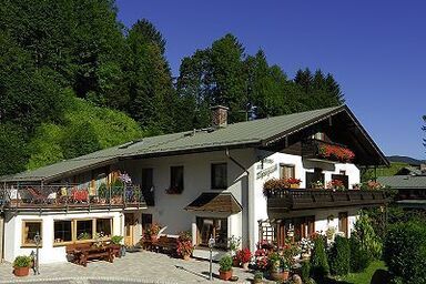 Gästehaus am Alpenpark - Ferienwohnung Hoher Göll, 2 Personen, 36 qm, Wohn- und Schlafraum, Balkon