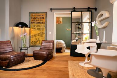 Ferienwohnungen BH 28 - Zentrale Ferienwohnung Alfred, 32qm mit vollausgestatteter Küche