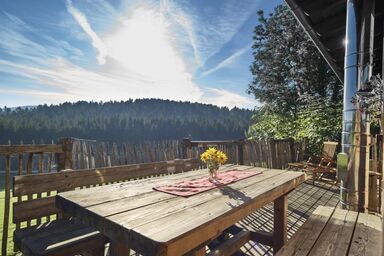 Bio-Ferienhof Höfler - 5 Holzchalet HÜTTE