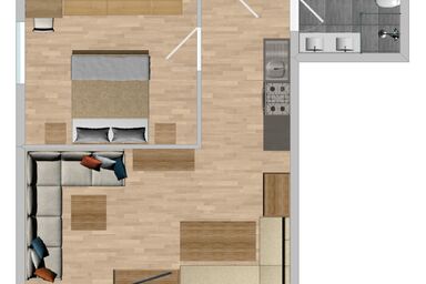 Täli, Haus - Appartement Nr. 1 od. 2 für 2 bis 4 Personen