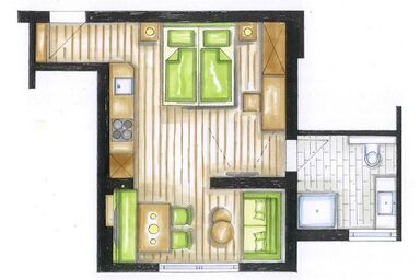 MAXAlpin Appartements - Studio