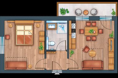 Hotel Eschenhof & Appartments - Appartement Saphir