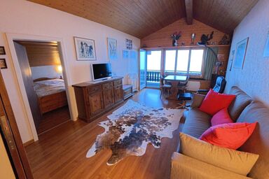 Chalet Rezia - 2.5 Zimmerwohnung - 3  Betten