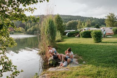 Camping & Ferienwohnungen Maltschacher Seewirt - Ufer Stellplatz