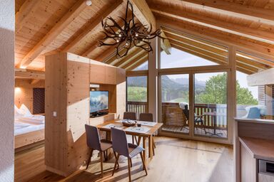 Sillhof - Himmelreich, Studio-App. mit Sichtdachstuhl