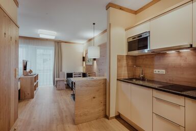 Appartementhotel Panorama inkl. Tunnel zur Therme - Ap./Wohn-/Schlafraum/Dusche  TYP B Superior