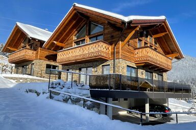 Alpines Luxus-Chalet mit Sauna und Kamin