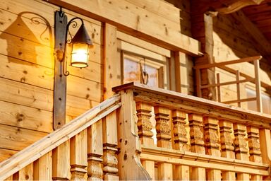 Ferienhaus Brunnau - Ferienwohnung Kaffeekännchen, 1-4 Personen, 65 qm, 2 Schlafzimmer, Balkon