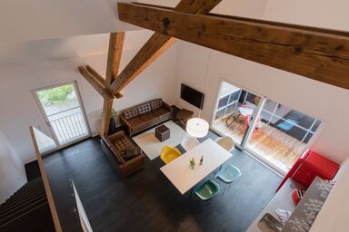 Apartment-Hotel GADEN - Suite 2, bis 4 Personen und Kleinkind, Balkon, Maisonette, 90 qm
