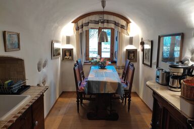 Künstlerhaus Weissgerbergütl - Ferienwohnung Edelweiß 64 m², 2 Schlafzimmer, Wohnküche, Bad/WC, WLAN