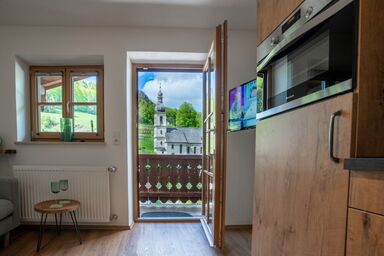 Ferienwohnung Koglhäusl - Ferienwohnung Ramsau Mitte, 46qm, separates Schlafzimmer, Balkon, W-LAN