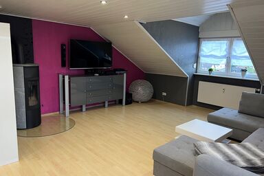 Ferienwohnung Ausblick - Ferienwohnung mit Ausblick im Grünen
