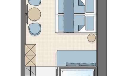 Hotel Garni Urbanhof - Dreibettzimmer ADBZ