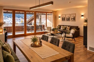 Frankenhof - Appartement Panoramablick mit zwei Schlafzimmer