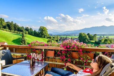 Waldchalets und Ferienwohnungen Allgäu - Doppelzimmer Frauenschuh