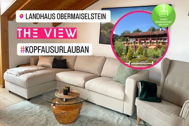 Landhaus Obermaiselstein "THE VIEW" - THE VIEW - Fewo Fellhorn