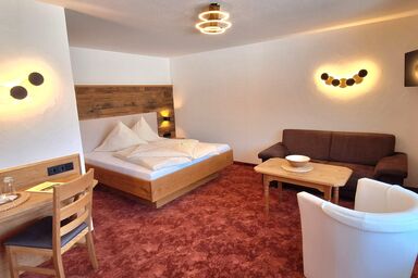 Hotel Heckelmiller - Doppelzimmer Balkon oder Terrasse / Berglick