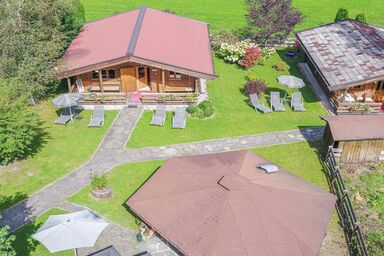 Gartenhotel Rosenhof - Das Paradies bei Kitzbühel - Apartment oder Ferienhaus mit Gartenblick