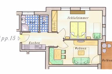 Landhaus Huber Wohnung 15