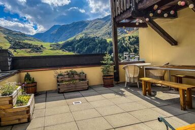 Ferienwohnung mit Panoramablick in die Bergwelt