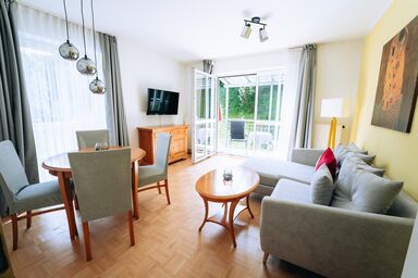 Ferienwohnungen Tivoli - Appartement Nr. 11, 46qm, DU/WC, Wohn/Schlafraum, Ostbalkon