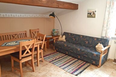 Ferienwohnungen Zuhaus Auerhof - Große Ferienwohnung Birnbaum 60 qm zwei separate Schlafzimmer und Süd-Balkon