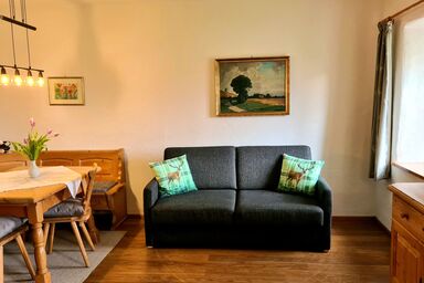 Haus Daniel inkl. Chiemgaukarte - F Ferienwohnung Längauer Alm 52qm, Balkon, Kochn., 2 Schlafz. und 1 Wohnschlafz.