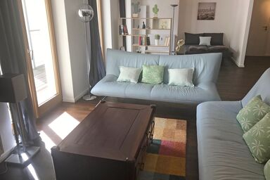 Ferienwohnungen Haus Castello App9 - Ferienwohnung 100 qm separates Schlafzimmer und Balkon, App.9