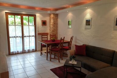 Ferienwohnung Sunnwinkel - Ferienwohnung für 1-2 Pers., ca. 50  m², Wohnzimmer, Küche, Schlafzimmer, Du/WC, Terrasse