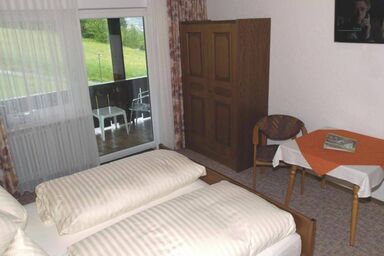 Pension zur Klause - Doppelzimmer mit Balkon