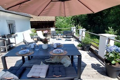 Ferienwohnungen Marienweiher - Ferienwohnung mit traumhafter Dachterrasse