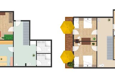 Ferienwohnungen Kirchebnerhof - 5-12 Personen Appartement "Acherkogelblick"