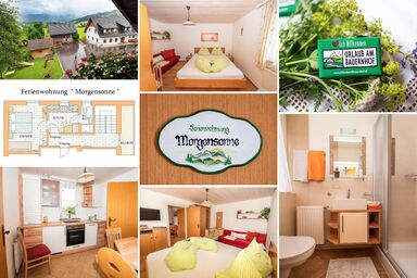 Ferienhof Kandler - Ferienwohnung Morgensonne/1 Schlafraum/Dusche/WC