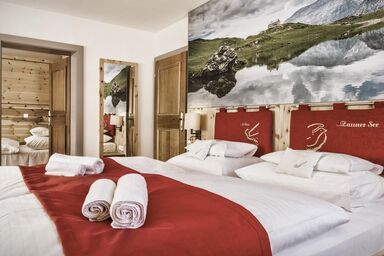 Schau s' Lüftenegger Apart-Zirbenpension - Familien Suite mit extra Schlaf & Kinderzimmer