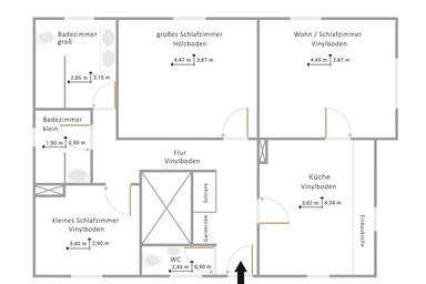Appartement Berger - Appartement im Haus Berger