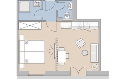 Aparthotel Klopeinersee - Studioapartment Standard Plus 35m²