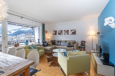 Berg - Ferienwohnung mit Bergblick, Balkon und WLAN