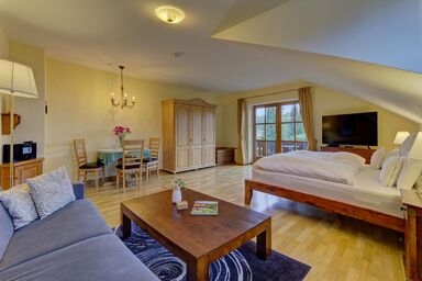 Studio Vogelsang mit Morgensonne