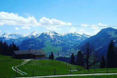 Ferienwohnung mit Bergpanorama