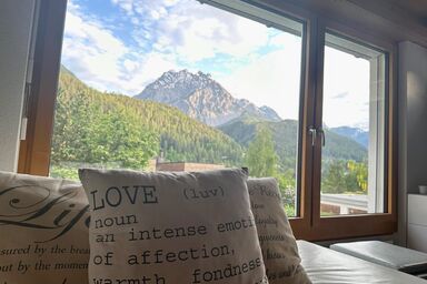 Bergwellness Chasa Stefania mit Taumpanorama