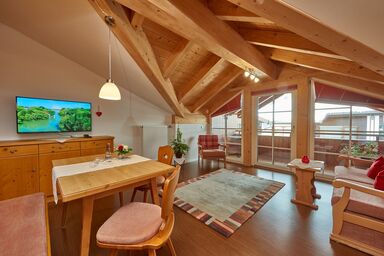 Landhaus Franziskus - 08 Zweiraumwohnung urgemütlich eingerichtet mit Balkon