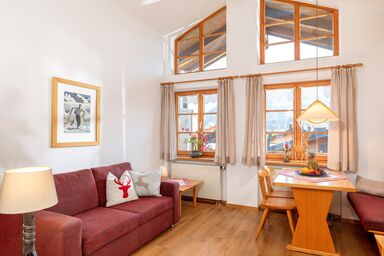 Gästehaus Hanna Teifel - Zwei-Raum-Ferienwohnung 42qm, Dusche/WC, Extra-Schlafzimmer, Küchenzeile, Balkon