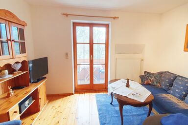 Maschtlhof - Ferienwohnung f. 2-4 Pers. (58qm), 2 sep.Schlafzimmer, 1 Doppelbett, 1 Etagenbett, 1G