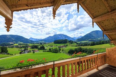Steinberger Hof inkl. Chiemgaukarte - Westernberg 60qm, Balkon, Kochnische, 2 Schlafzimmer, Wohnzimmer, 4 Pers., WLAN