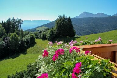 Haus Freynend - Fewo 1 Panorama-Eckerl- 3 Personen, 50qm, 1 Schlafzimmer, Balkon, grandiose Aussicht