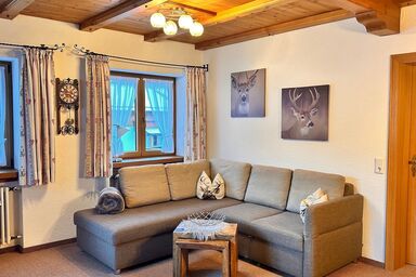 Ferienwohnungen Ortner-Hof inkl. Chiemgaukarte - Ferienwohnung Herzklopfen 105qm, 2 Schlafz., Wohnz.,2 Bäder, sep WC, Balkon, WLAN